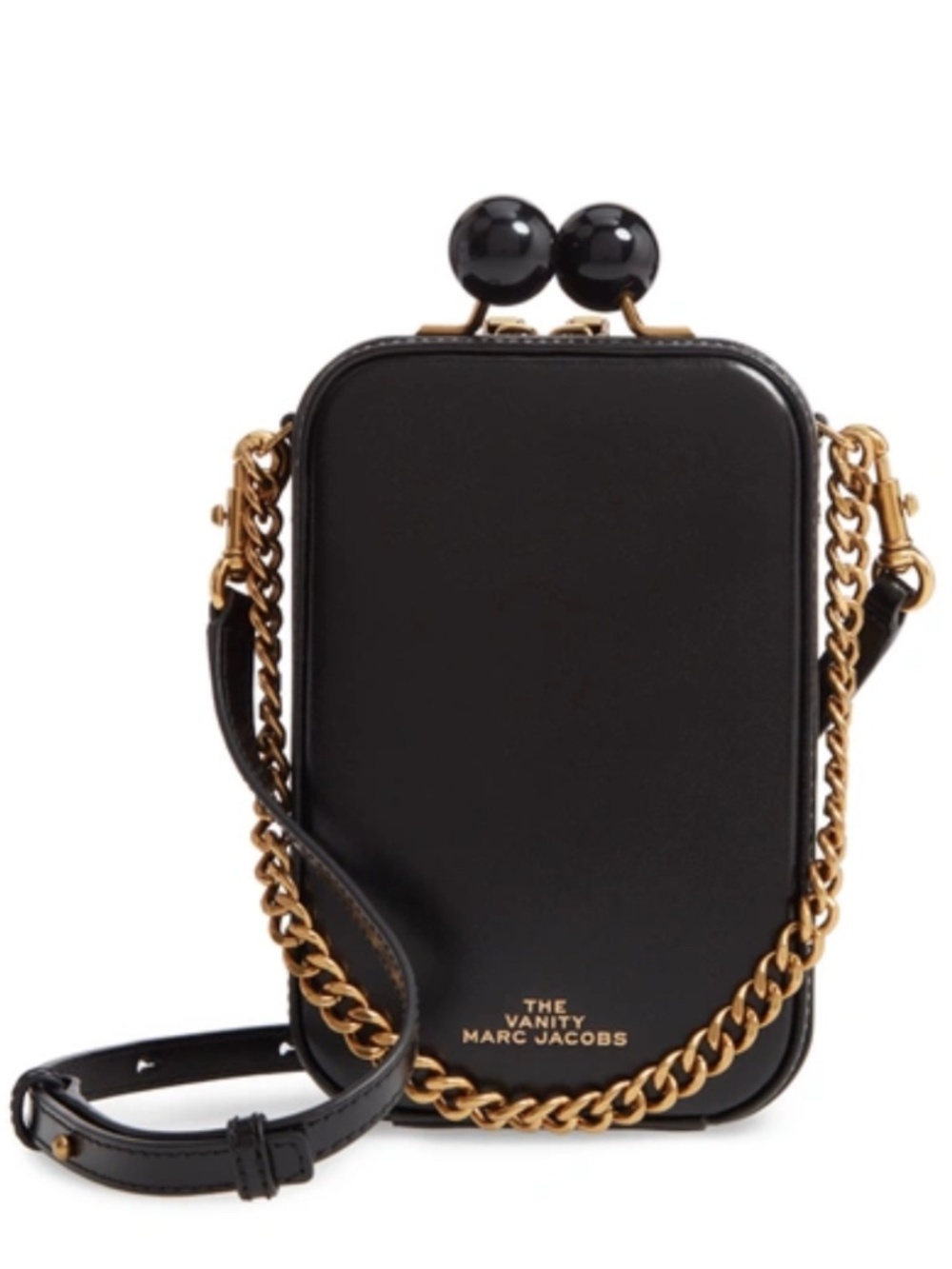Marc Jacobs The Vanity Kiss-lock Crossbody Brand New